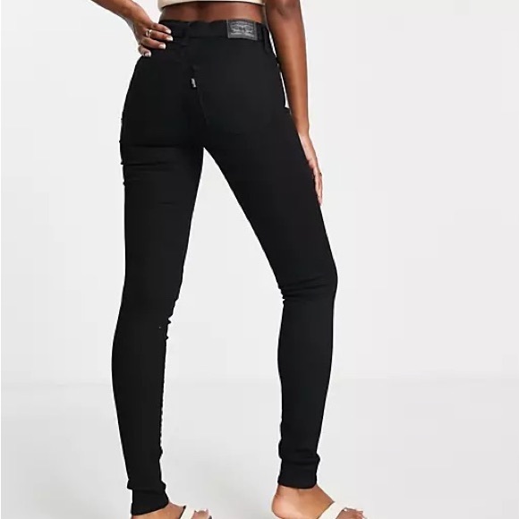 Levi’s 720 Black Skinny Jeans - Picture 4 of 7